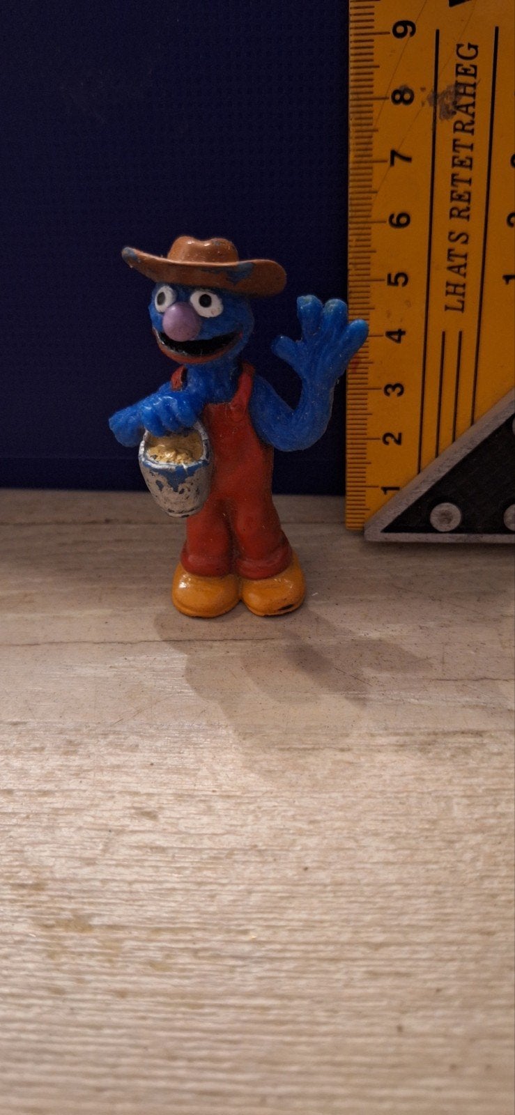 Grover poppetje Sesamstraat (28925), ., Ophalen of Verzenden, Zo goed als nieuw, Jhp