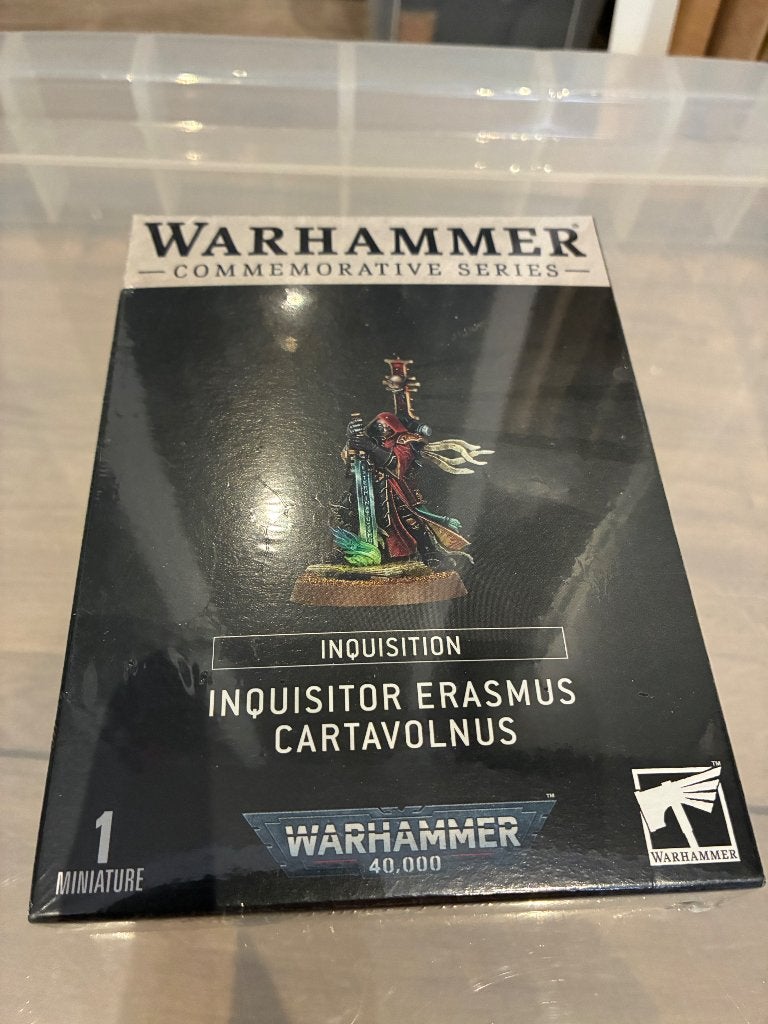 Warhammer 40k inquisitor erasmus nieuw, Ophalen of Verzenden, Nieuw, Warhammer