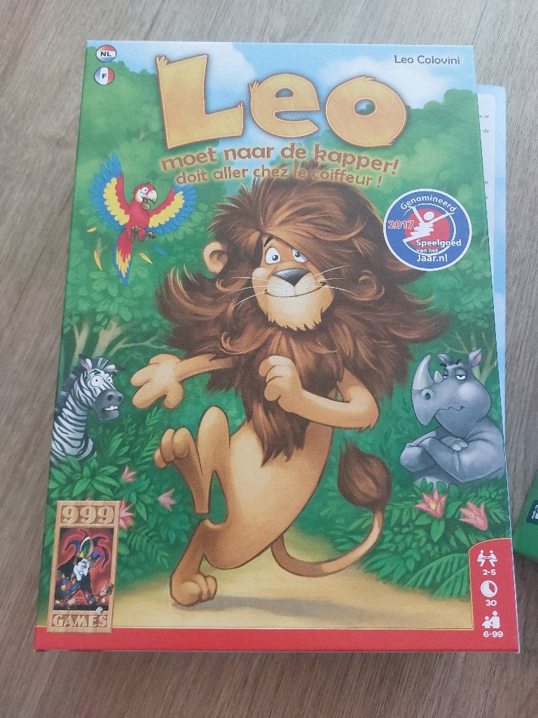 Spel Leo moet naar de kapper, Hobby en Vrije tijd, Gezelschapsspellen | Bordspellen, Vijf spelers of meer, Ophalen, Zo goed als nieuw