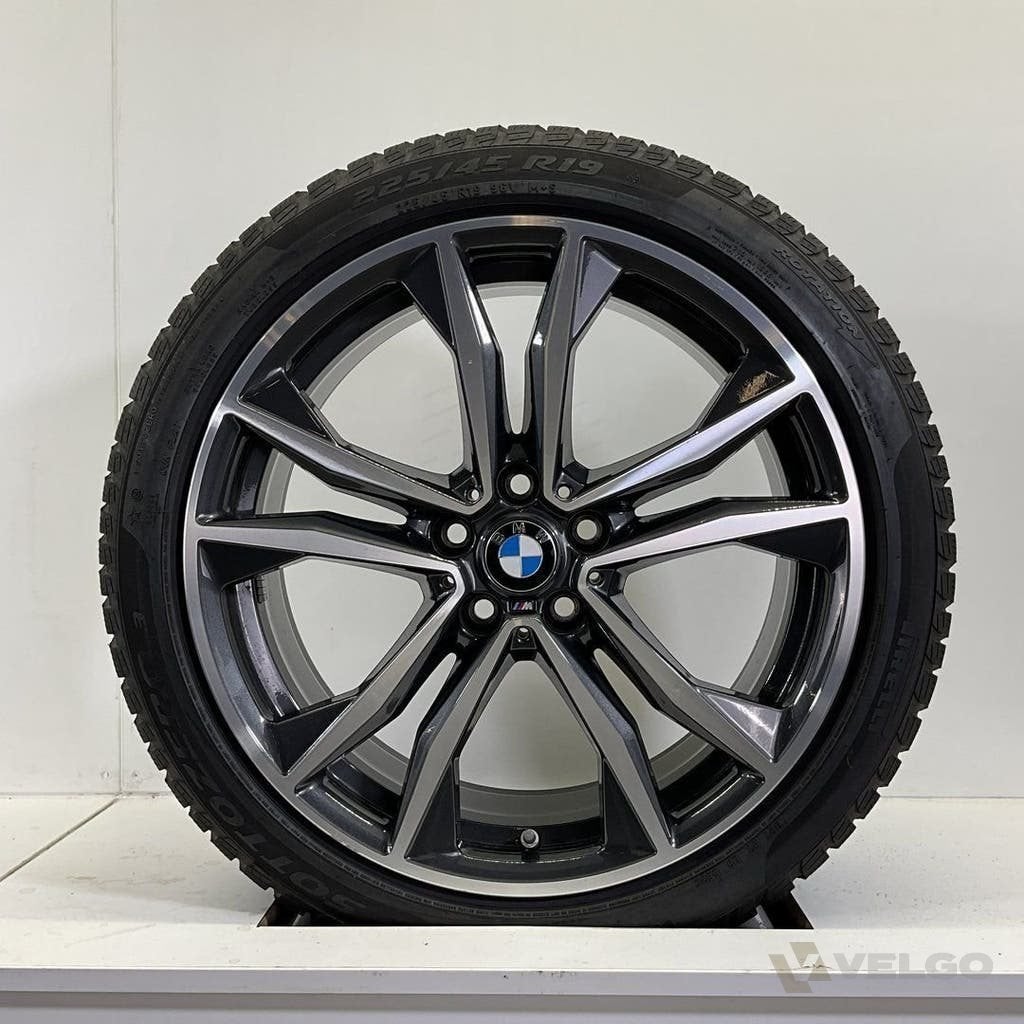 BMW X1 F48 X2 F39 SET VELGEN + WINTERBANDEN 19 INCH ORIG. 71, 19 inch, Gebruikt, Banden en Velgen, Info@velgo.nl