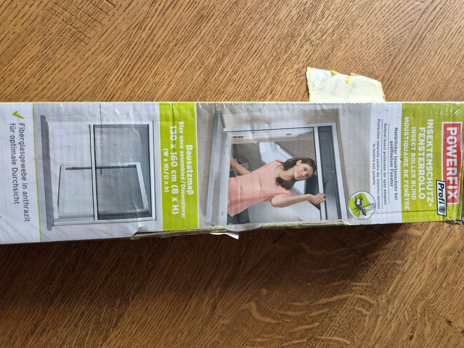 4 stuks Powerfix Profi Insectenrolhor - 130x160 cm, Doe-het-zelf en Verbouw, Deuren en Horren, Ophalen, Nieuw, Minder dan 200 cm