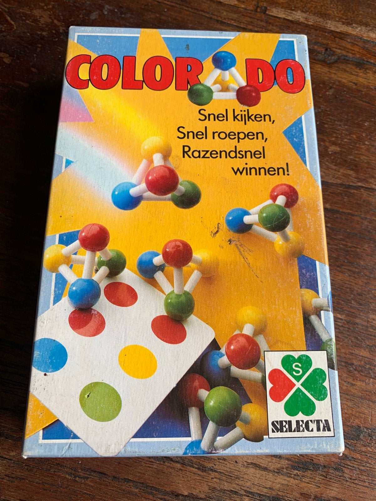 Colorado Spel - Snel Kijken, Snel Roepen, Razendsnel Winnen!, Drie of vier spelers, Ophalen of Verzenden, Gebruikt
