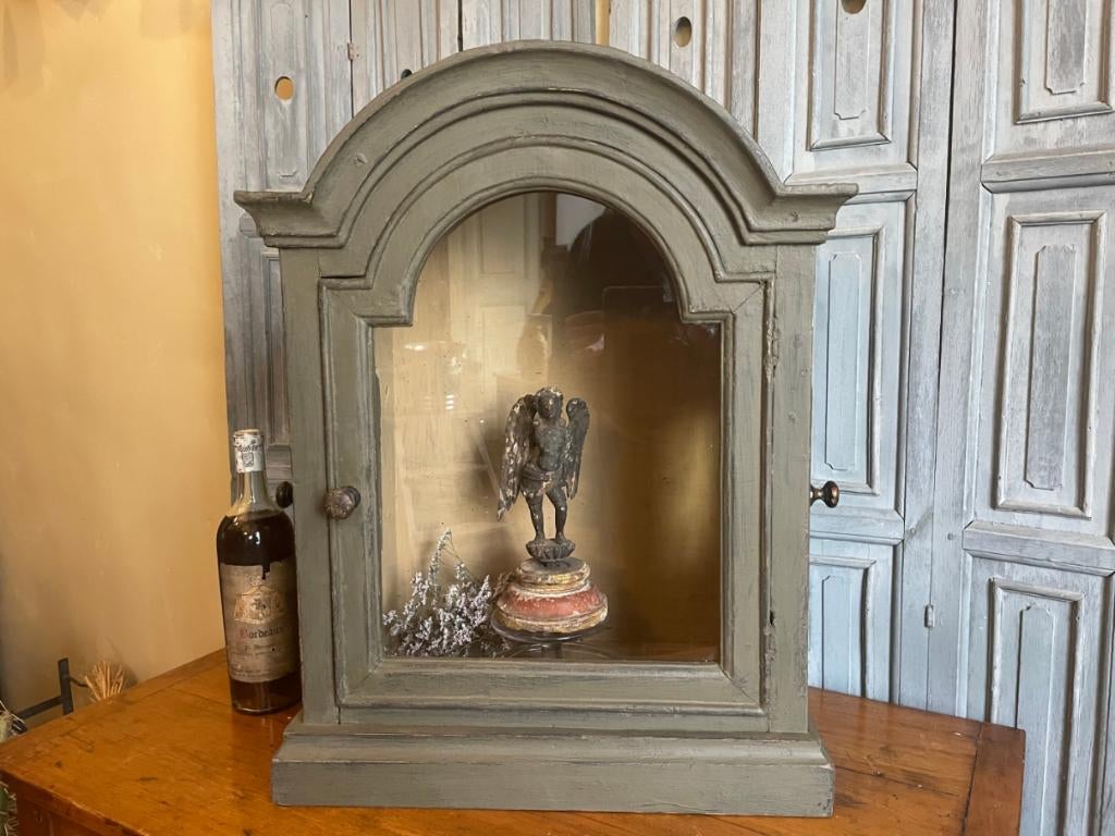 schitterend Relikwie Vitrine Kastje Vitrinekastje Verzamel, Ophalen of Verzenden