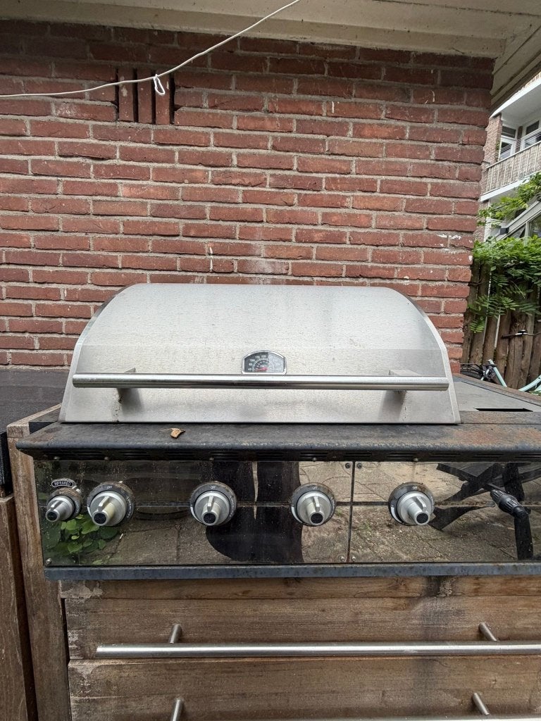 Boretti buitenkeuken met 4-pits gasbarbecue, Ophalen, Gebruikt, Boretti