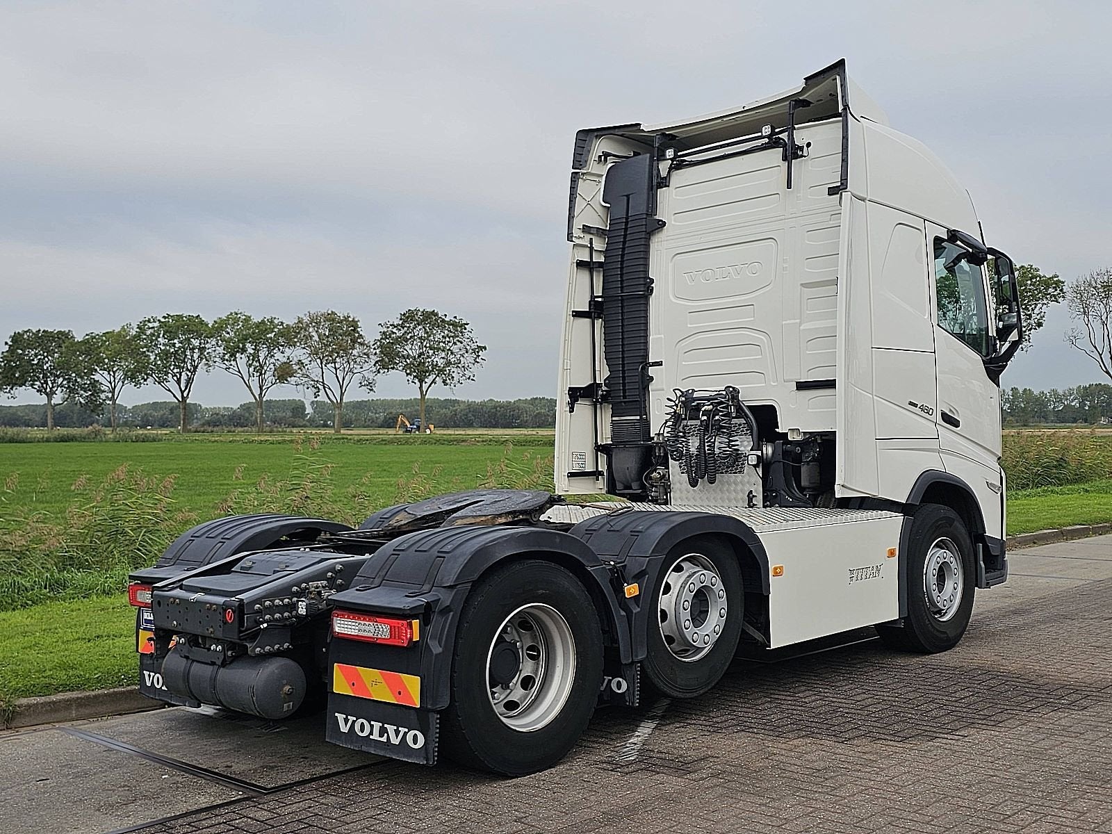 VOLVO FH 460 6x2 globe, Auto's, Automaat, Euro 6, Wit, Bedrijf