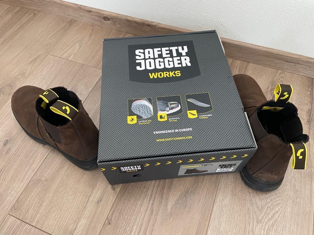 Werkschoenen LEDER  Safety Jogger DAMES 1x gebruikt, Ophalen of Verzenden, Zo goed als nieuw