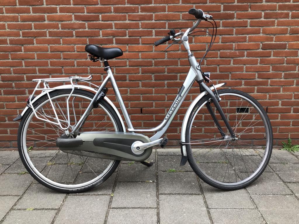 Mooie Gazelle damesfiets., Ophalen, Gebruikt, Versnellingen, 56 cm of meer