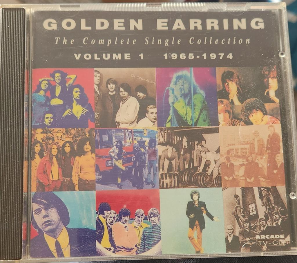CD Golden Earring the complete single coll 1965 - 1974, Ophalen of Verzenden, Gebruikt, Alternative