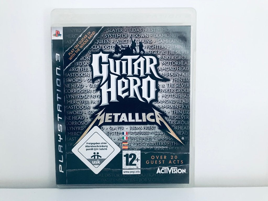 PS3 - Guitar Hero Metallica, Spelcomputers en Games, Games | Sony PlayStation 3, Muziek, 1 speler, Ophalen of Verzenden, Zo goed als nieuw