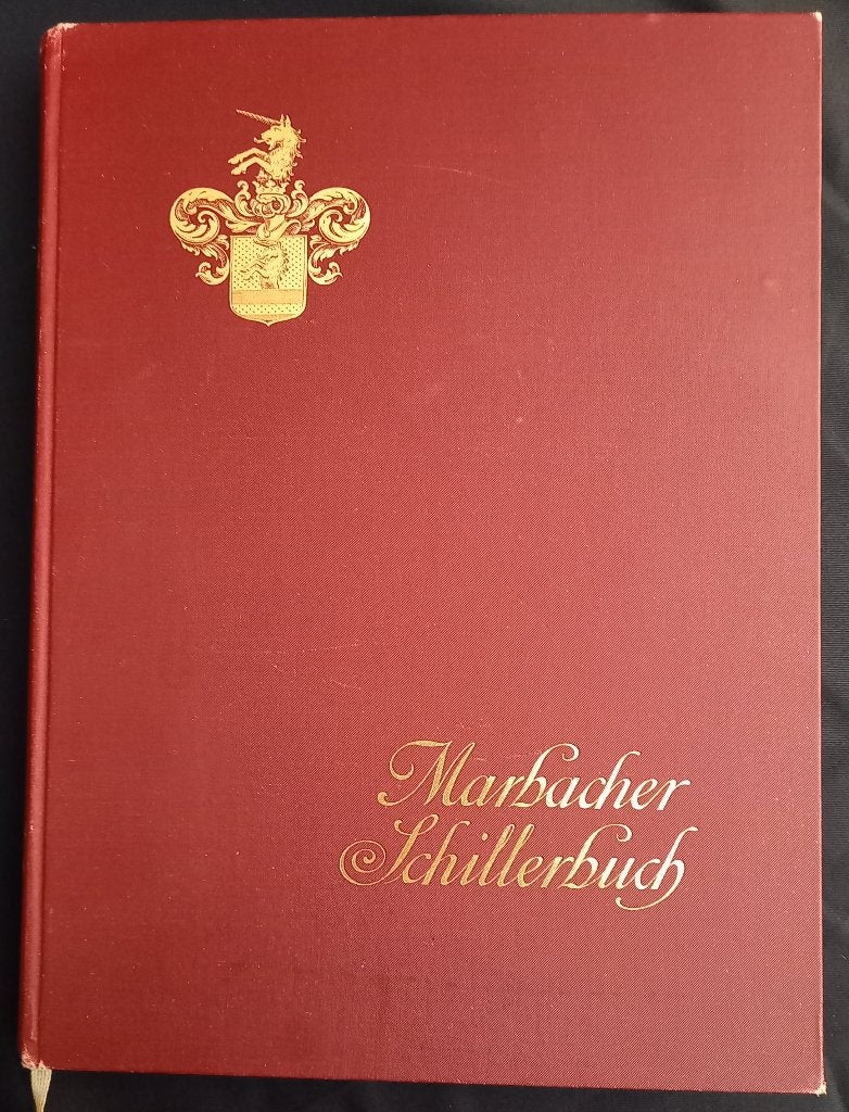 Marbacher Schillerbuch 1905 100e sterfdag Schiller, Ophalen of Verzenden