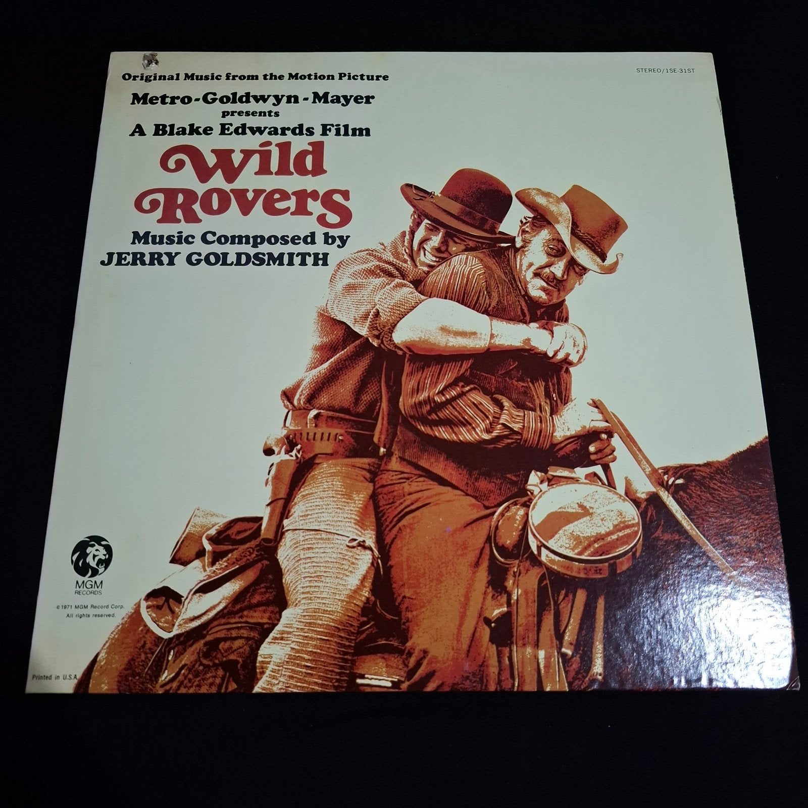 Jerry Goldsmith - Wild Rovers 1971 LP Soundtrack US Pressing, Ophalen of Verzenden, Zo goed als nieuw, 12 inch