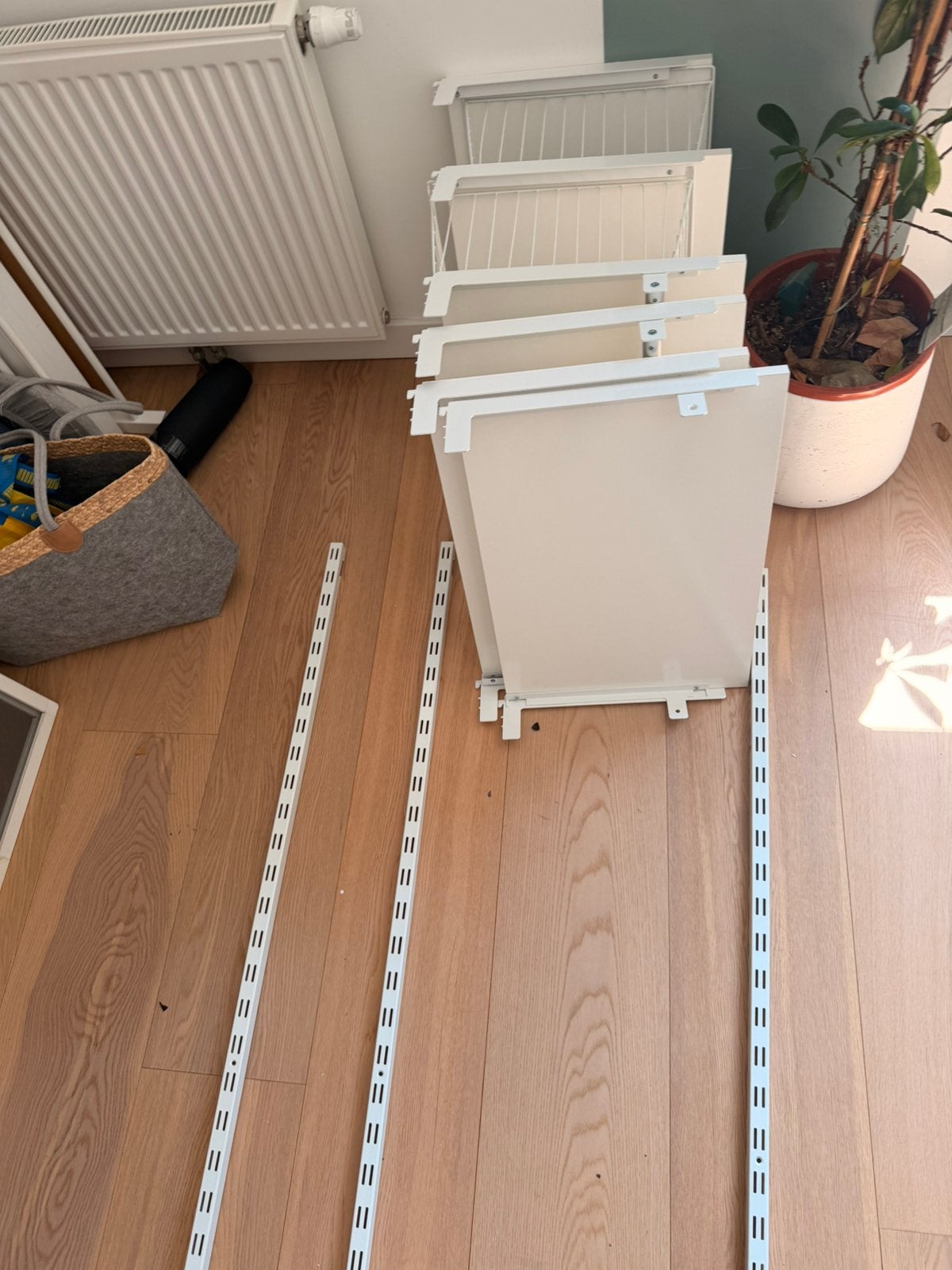 Duraline wandkast, Huis en Inrichting, Woonaccessoires | Wandplanken en Boekenplanken, Ophalen, Zo goed als nieuw