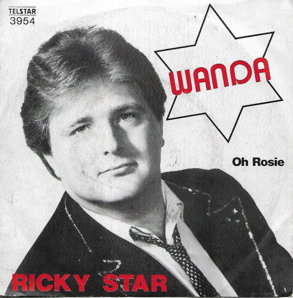 Ricky Star - Wanda (Telstar), Gebruikt, 7 inch, Single, Nederlandstalig
