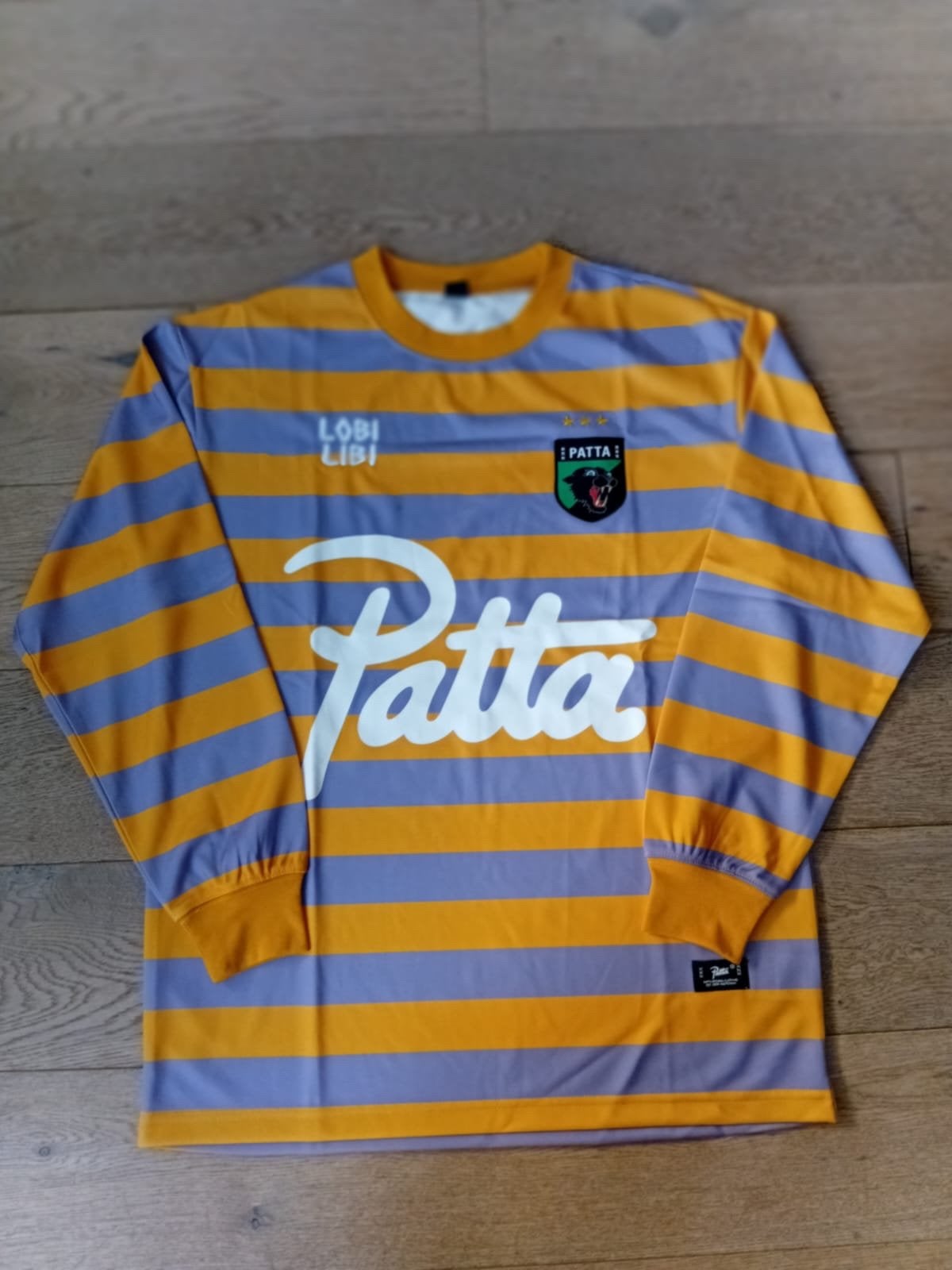 Patta Lobi Libi gestreept jersey shirt maat M, Ophalen of Verzenden, Zo goed als nieuw, Maat 48/50 (M), Meerkleurig