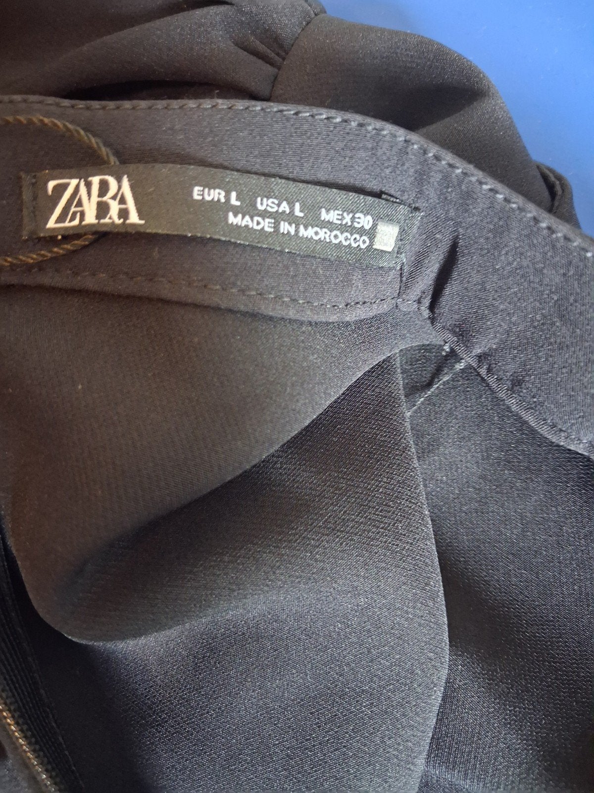Zwarte Zara Playsuit/Jumpsuit Maat L, Maat 42/44 (L), Ophalen of Verzenden, Zo goed als nieuw, Zara