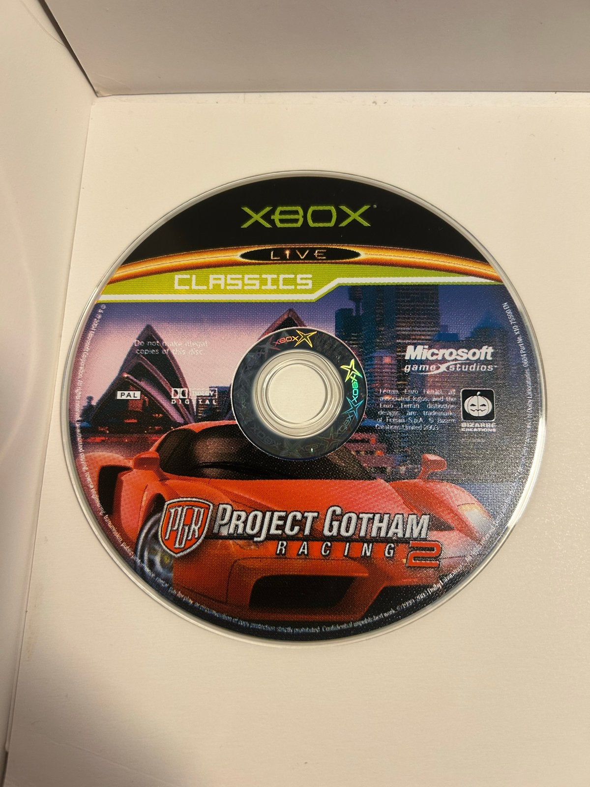 Project Gotham Racing 2 - Xbox Classics, Online, Gebruikt, 1 speler, Racen en Vliegen