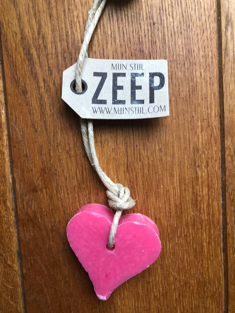  MIJN STIJL – Hartvormige zeep | Nieuw, Overige materialen, Overige stijlen, Nieuw, Roze