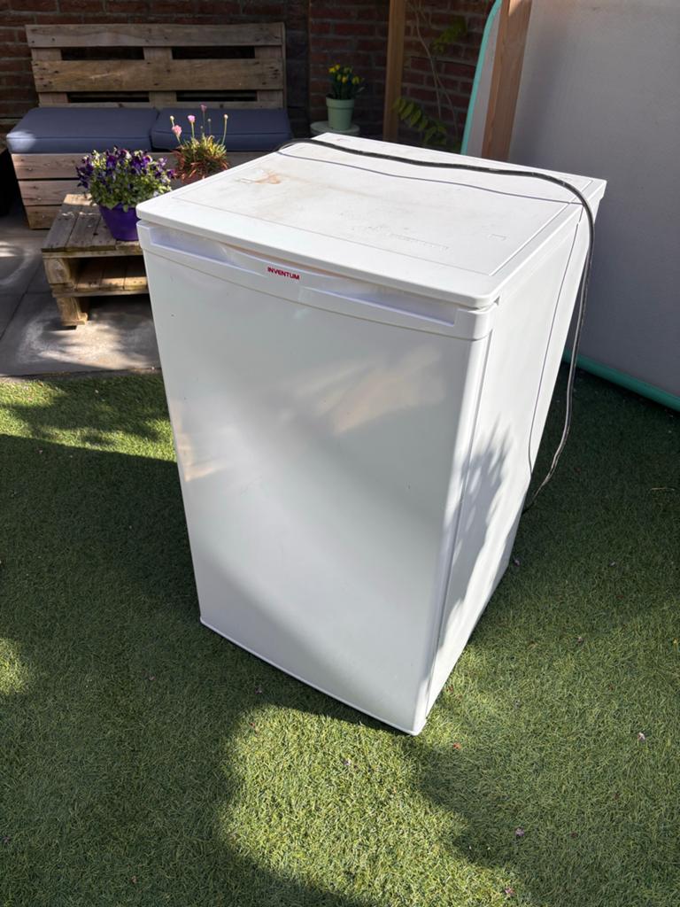 Inventum Tafelmodel Koelkast met Vriesvak - Ideaal voor BBQ, Witgoed en Apparatuur, Koelkasten en IJskasten, Ophalen, Gebruikt
