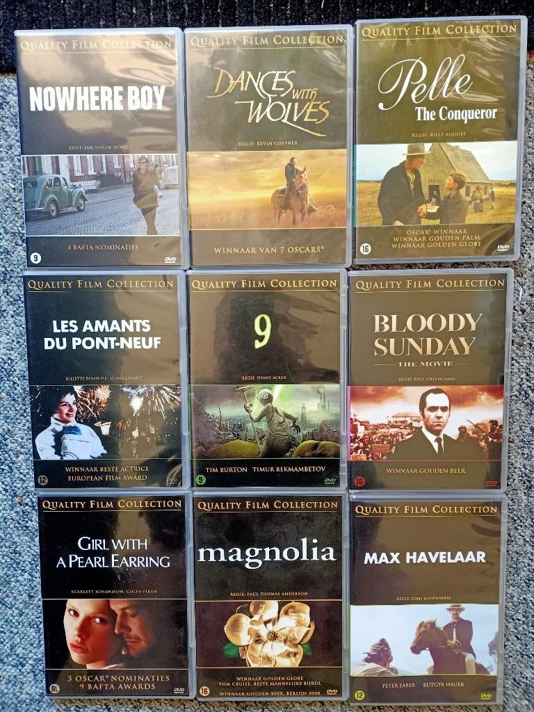 Quality Film Collection;  nu        4 voor €8, Vanaf 12 jaar, Ophalen of Verzenden, Zo goed als nieuw, Overige gebieden