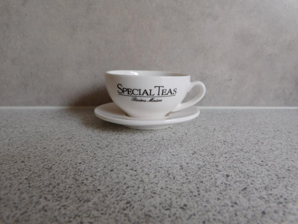 Tea Tip Cup of Tea Special Teas Riviéra Maison, Keramiek, Ophalen of Verzenden, Zo goed als nieuw, Overige stijlen
