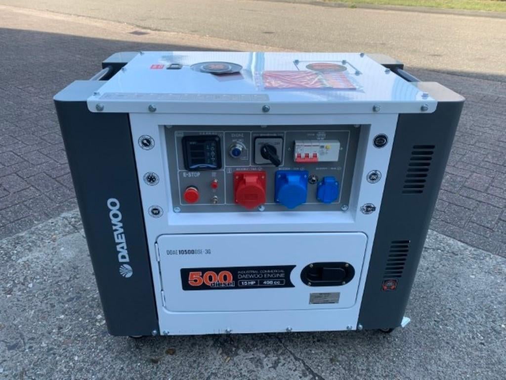 Daewoo diesel generator, Ophalen, Nieuw