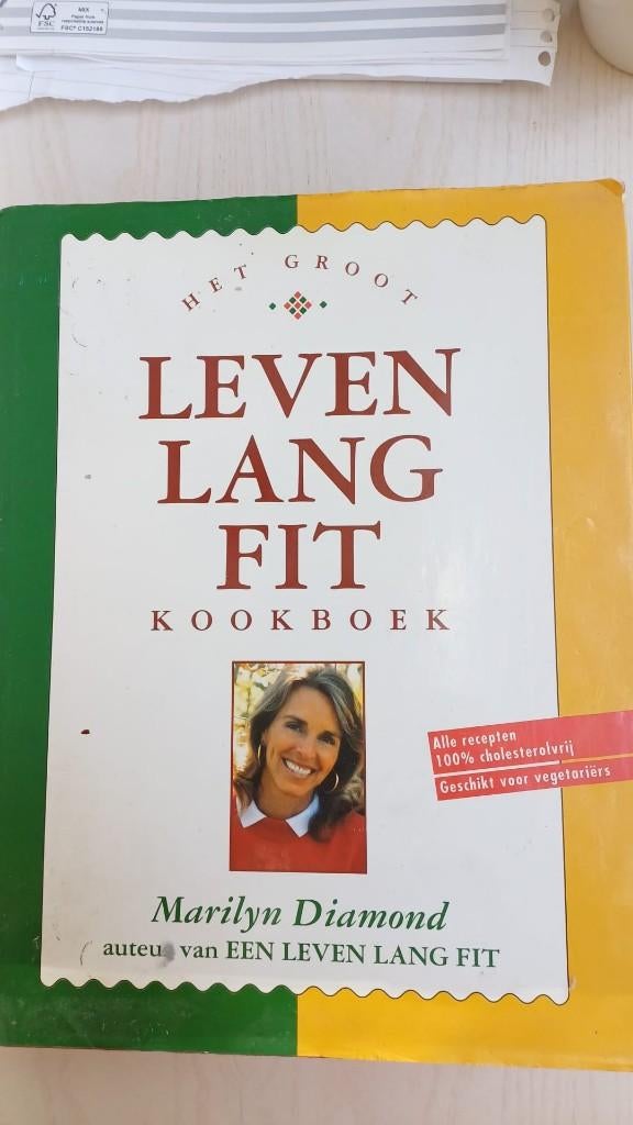 Het groot leven lang fit kookboek, Boeken, Gelezen, Dieet en Voeding, Ophalen of Verzenden, Marilyn Diamond