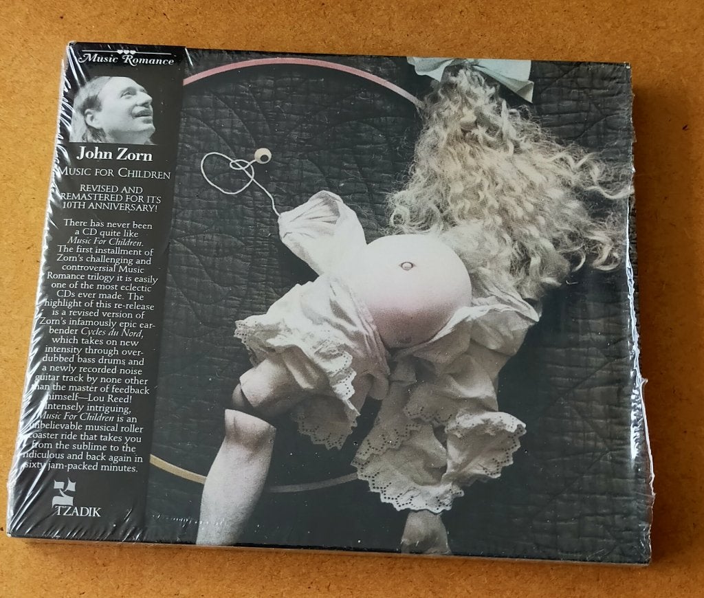 John Zorn - Music For Children CD 1998/2009 Tzadik, Ophalen of Verzenden, Zo goed als nieuw, Jazz