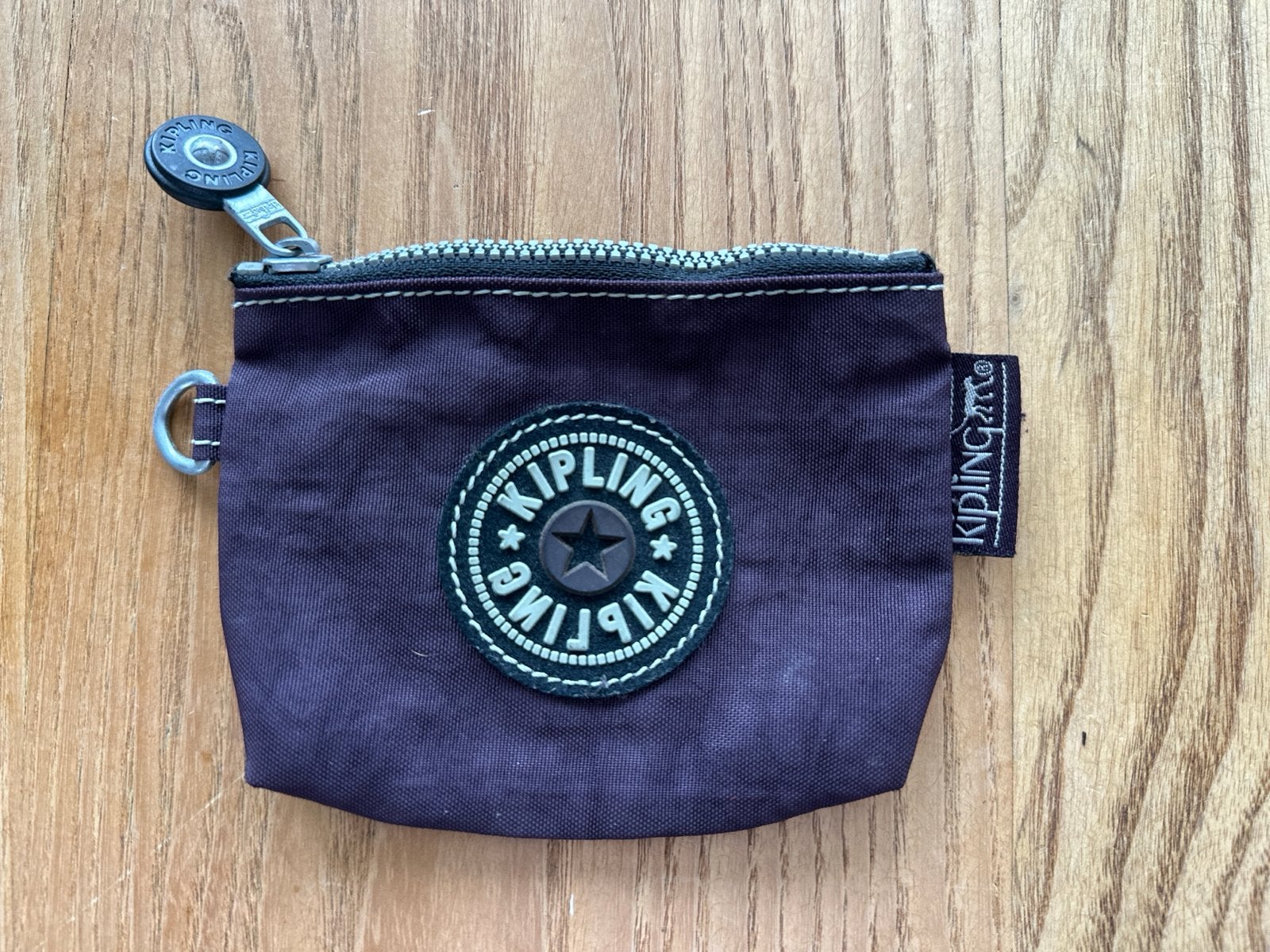 Kipling kleine portemonnee - paars, Ophalen of Verzenden, Zo goed als nieuw, Paars, Overige merken