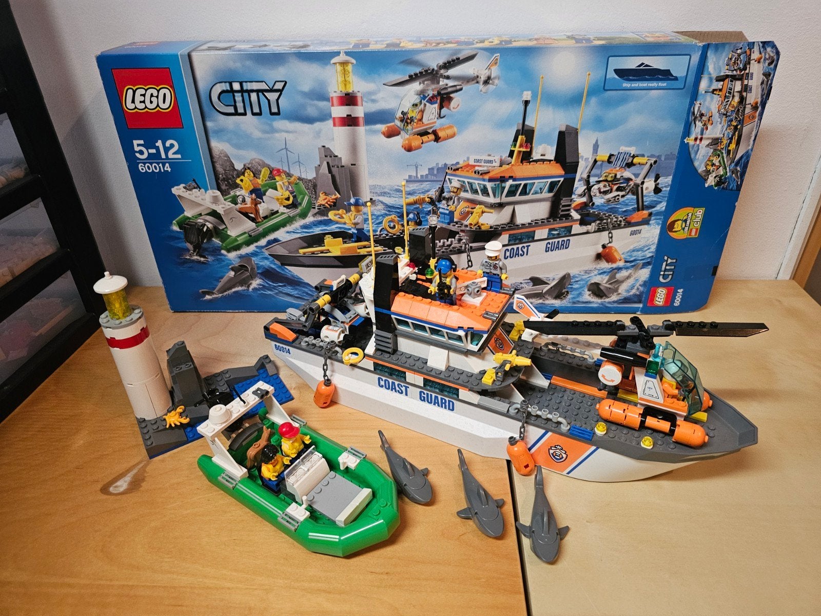 LEGO City Coast Guard Patrol 60014 - Complete Set, Kinderen en Baby's, Speelgoed | Duplo en Lego, City, Lego, Ophalen of Verzenden