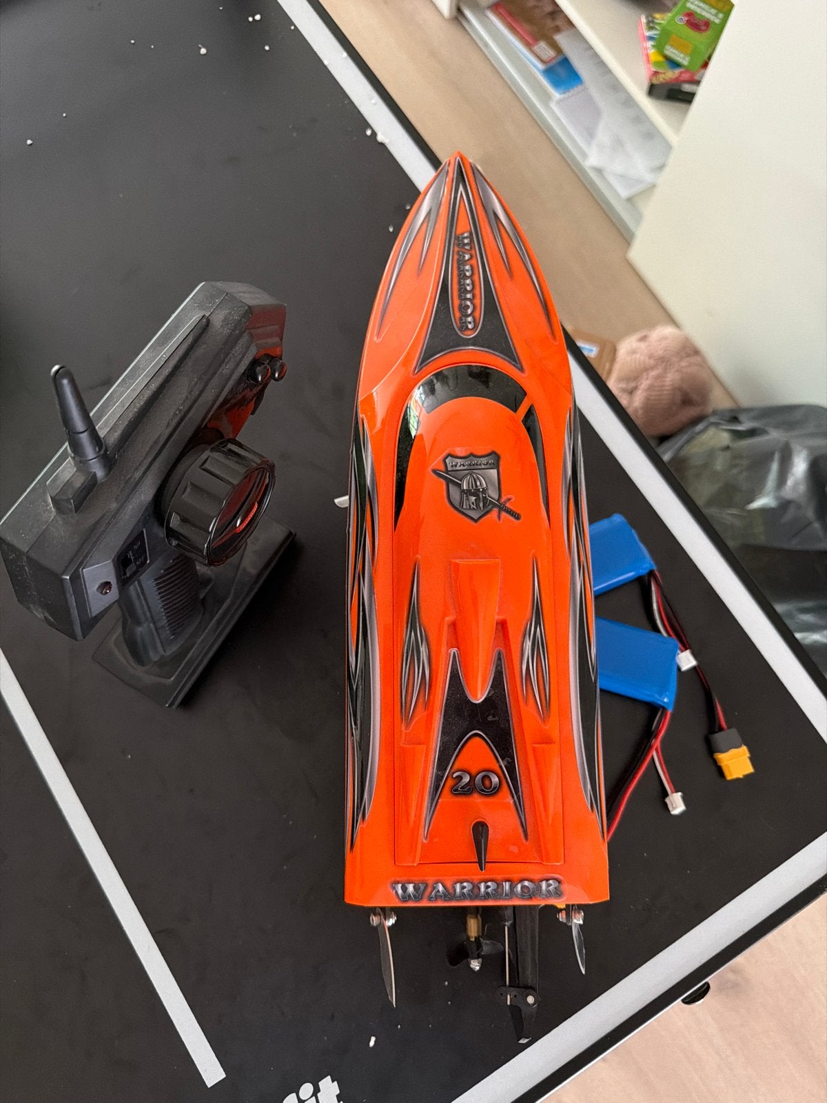 Joysway Draadloze Speedboot met 2 Accu's, Hobby en Vrije tijd, Ophalen of Verzenden, Gebruikt