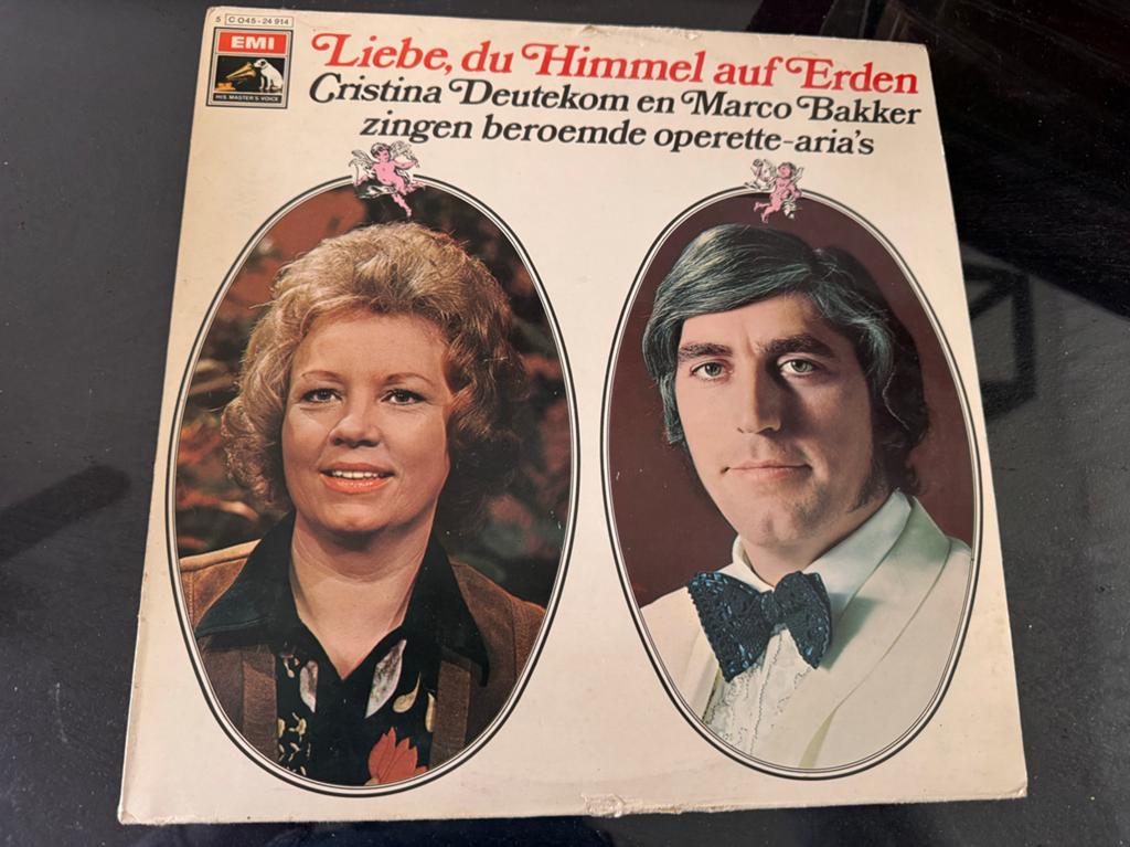 Cristina Deutekom & Marco Bakker - Operette-aria's LP, Ophalen of Verzenden, Zo goed als nieuw