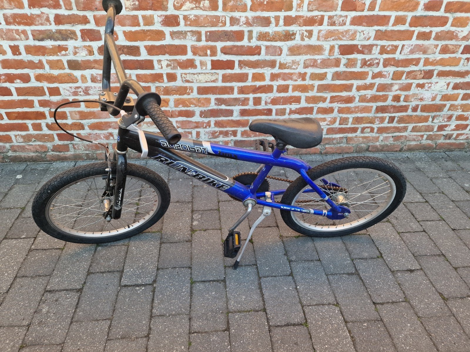 Run Bike Acrobat BMX - Blauw, Gebruikt, Staal, Velgrem, 20 tot 24 inch