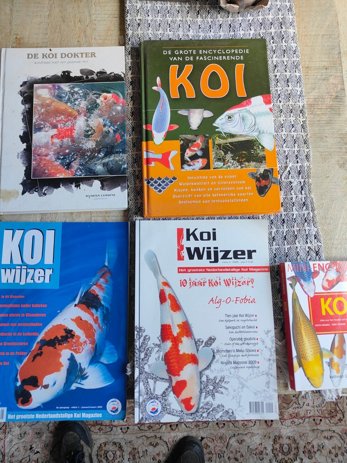 koi karper boeken, Karper of Koi