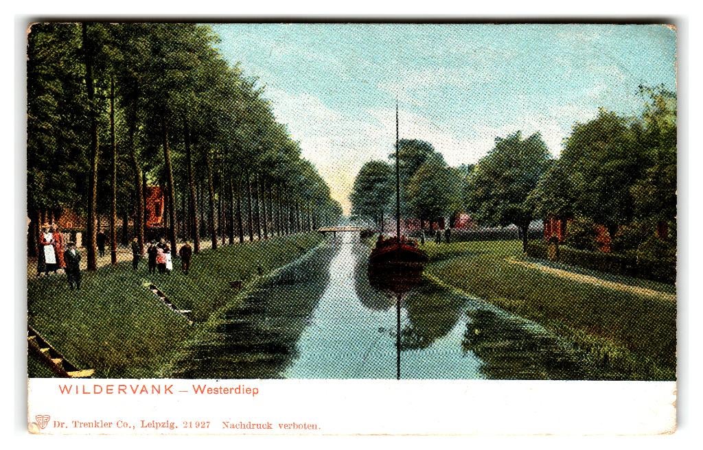 Wildervank, Westerdiep, Verzenden, Voor 1920, Ongelopen, Groningen