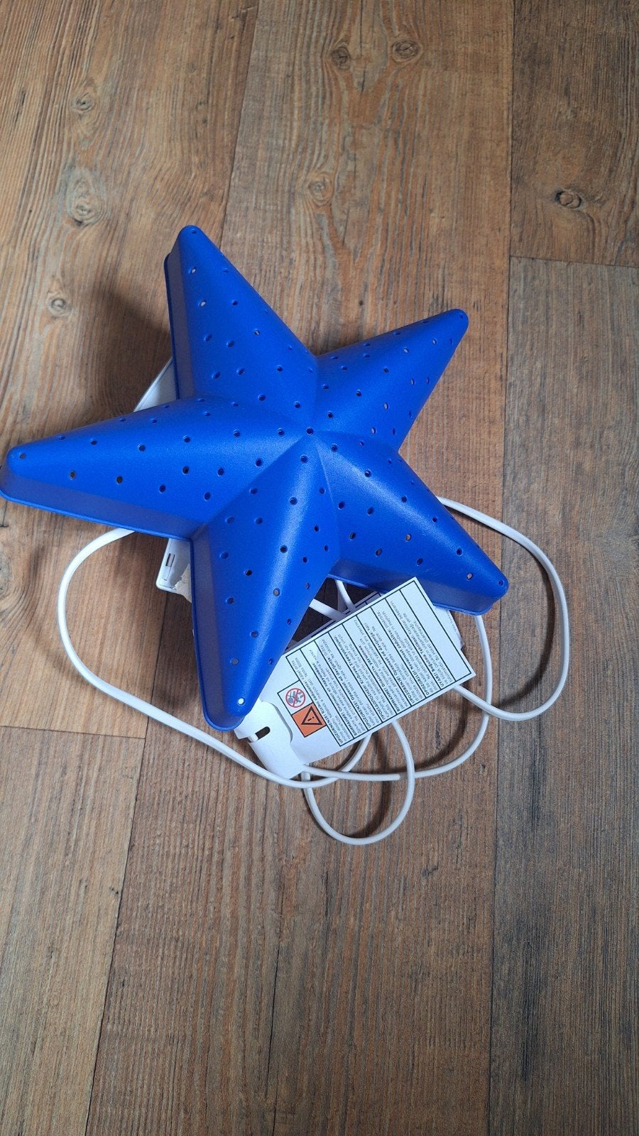 Ikea blauw sterretje lamp, Huis en Inrichting, Lampen | Wandlampen, Ophalen of Verzenden, Zo goed als nieuw