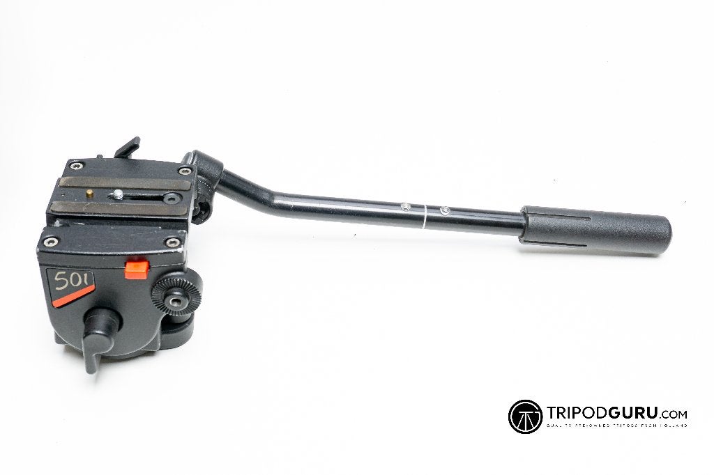 Manfrotto 501 videokop, Gebruikt, Via Valsugana, 100 36022 Cassola (VI) Italy, Info@videndum.com, Balhoofd
