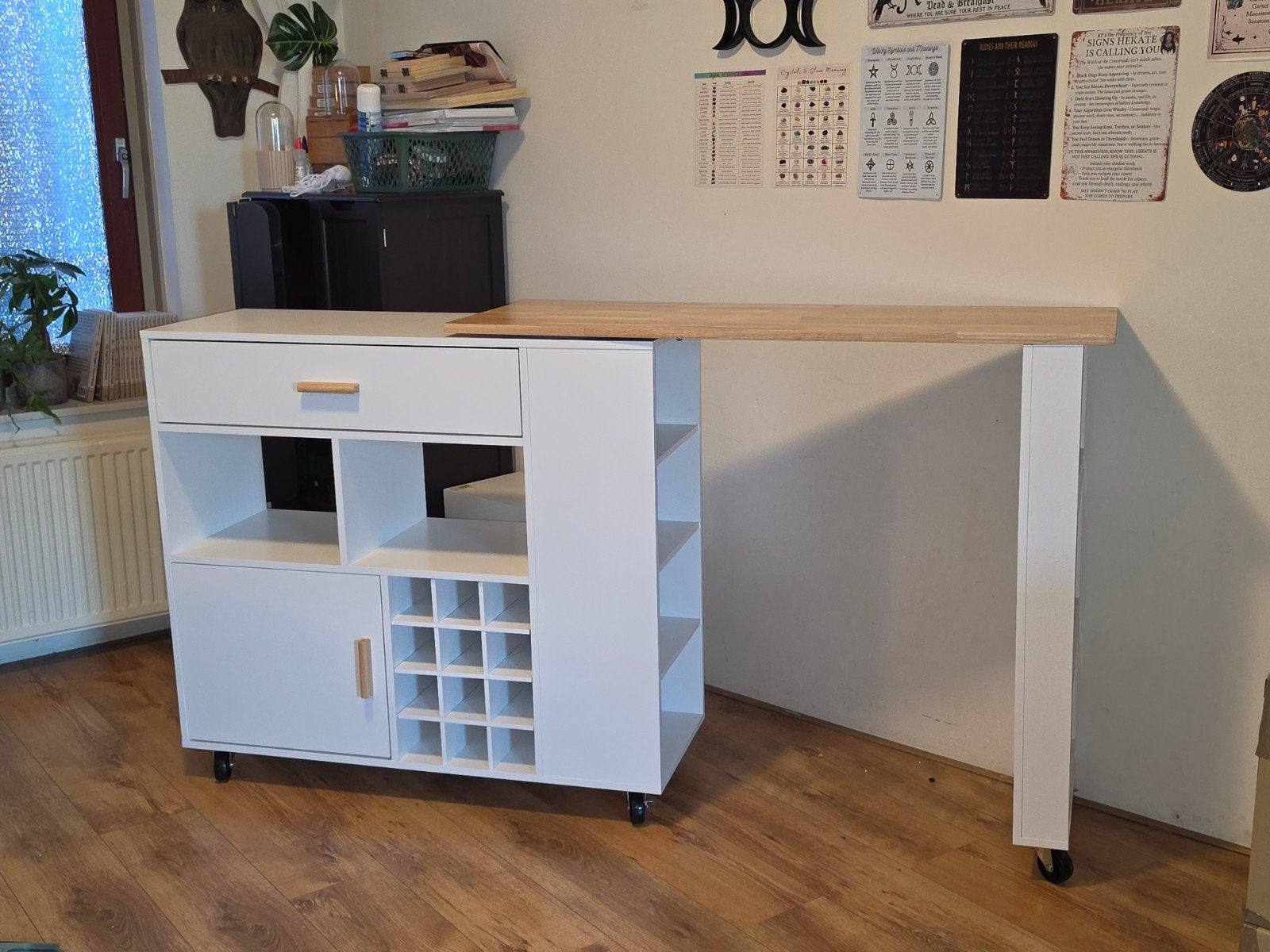 Convertible Kitchen Island, Ophalen