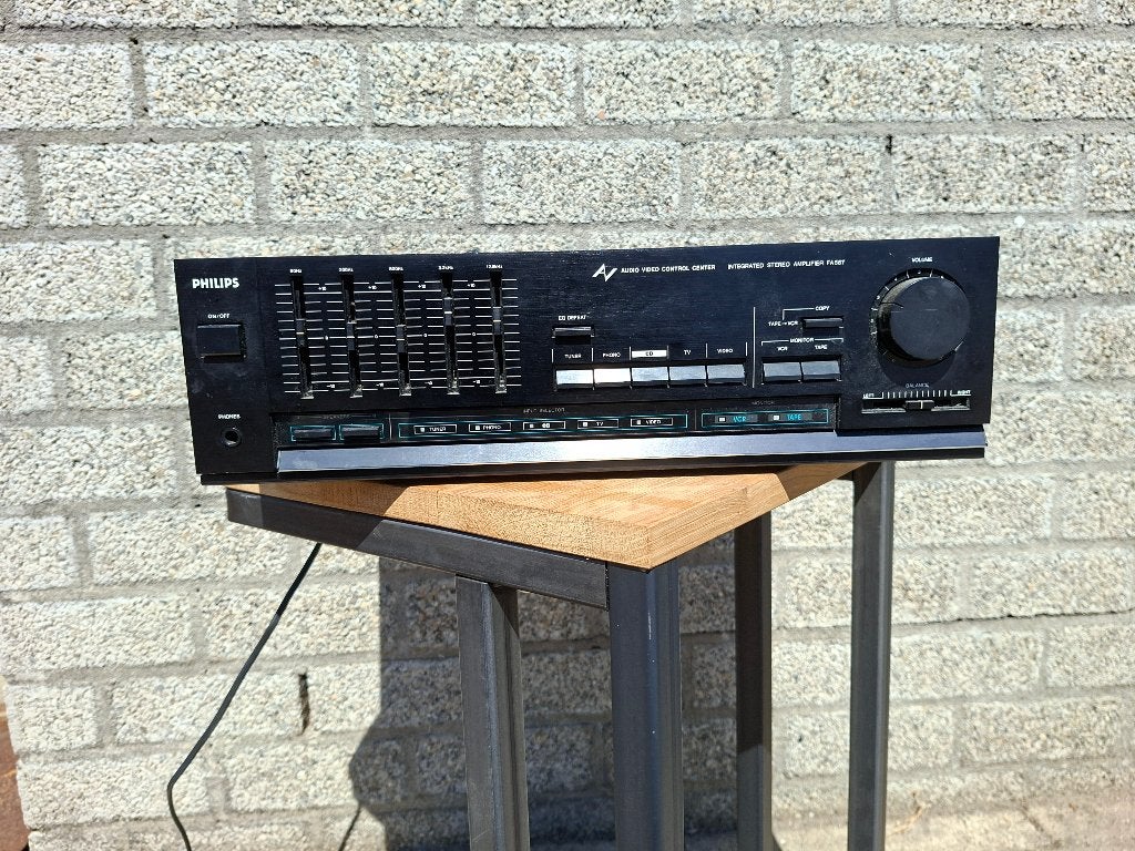 vintage versterker philips type fa-567, Ophalen of Verzenden, Refurbished, Overige merken