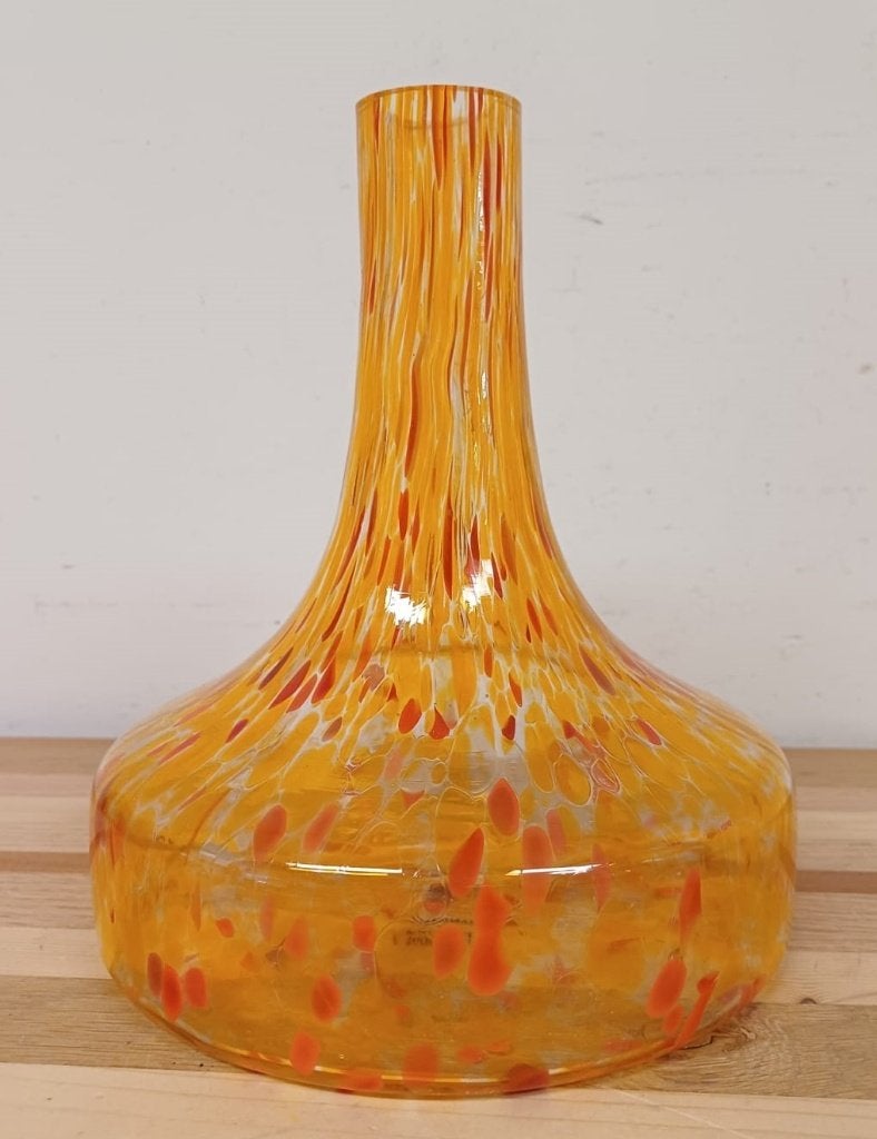 Urban Nature Culture vaas, Huis en Inrichting, Woonaccessoires | Vazen, Oranje, Ophalen of Verzenden, Minder dan 50 cm, Glas