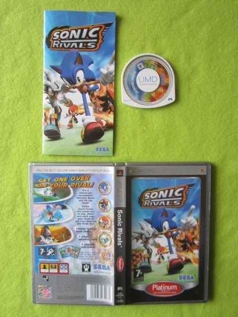 Sonic the Hedgehog PSP Playstation, Spelcomputers en Games, 1 speler, Ophalen of Verzenden, Zo goed als nieuw, Vanaf 3 jaar