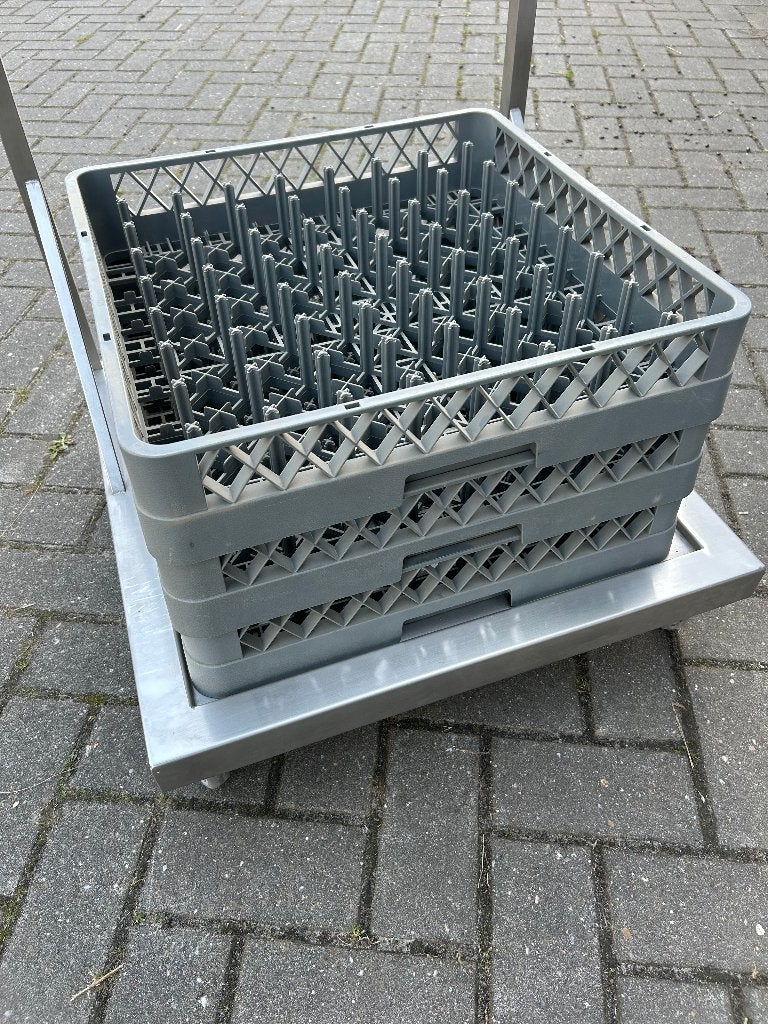 Horeca korvenwagen, Ophalen, Gebruikt, RVS Meubilair