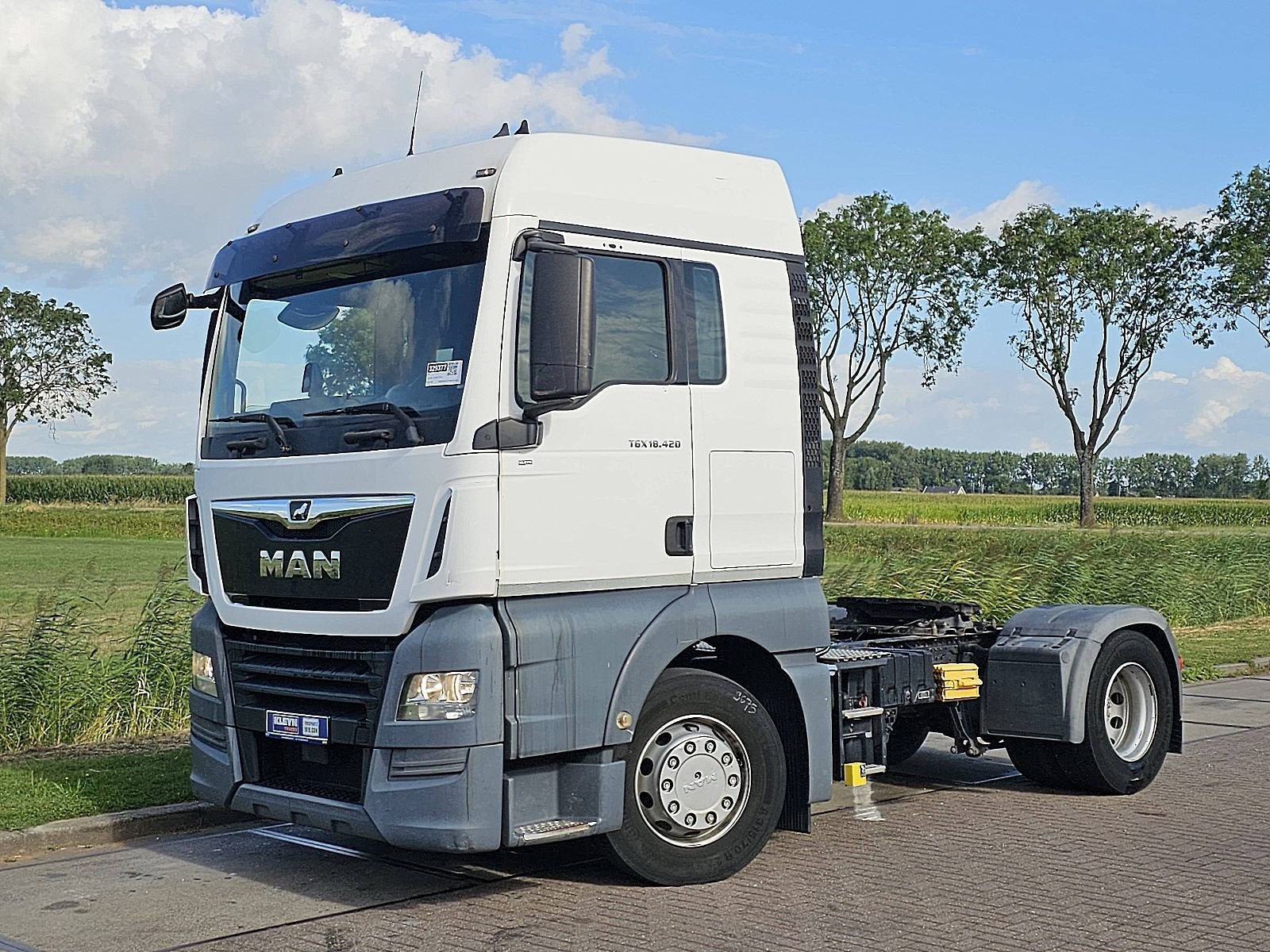 M.A.N. 18.420 TGX xlx bls intarder, Auto's, Vrachtwagens, Automaat, Euro 6, MAN, Wit
