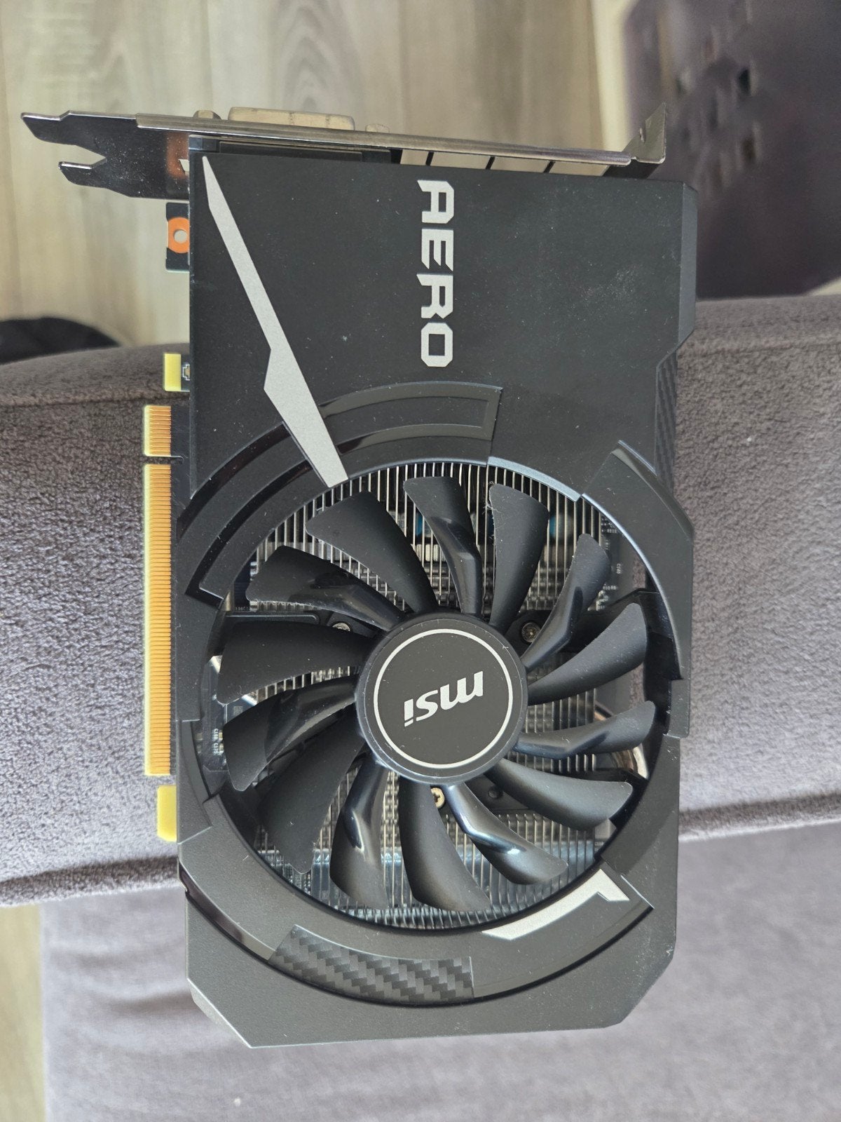 MSI Aero Grafische Kaart  gtx 1060 3gb- Zo goed als nieuw, Computers en Software, PCI-Express 3, HDMI, Ophalen of Verzenden, Nvidia