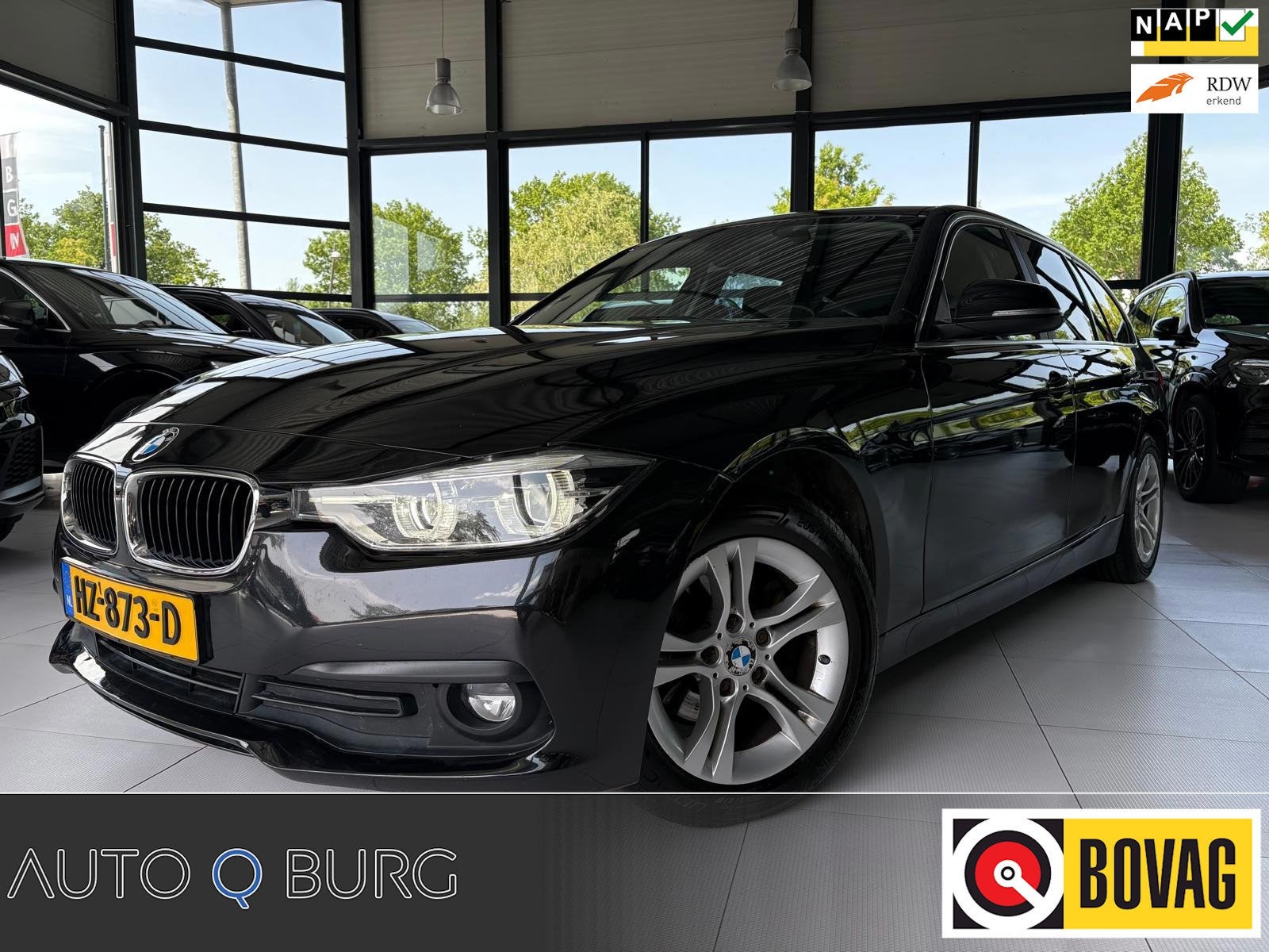 BMW 3-serie Touring 320d EDE | Automaat | Trekhaak | Navi |, Auto's, Automaat, 745 kg, Achterwielaandrijving, Euro 6