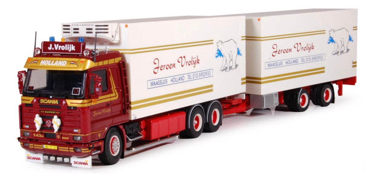 TEKNO HOLLAND /WSI J.VROLIJK, Hobby en Vrije tijd, Modelauto's | 1:50, Ophalen of Verzenden, Zo goed als nieuw, Bus of Vrachtwagen