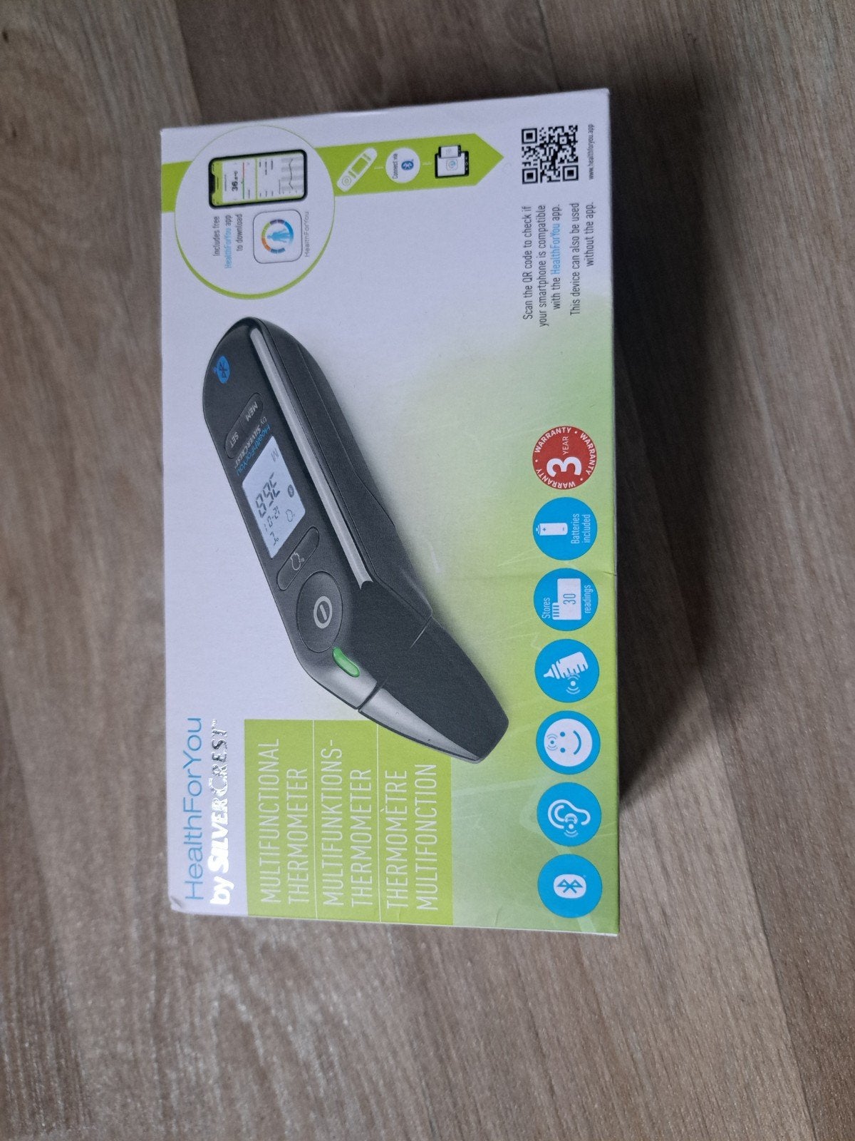 Nieuwe HealthForYou oorthermometer, Ophalen of Verzenden, Nieuw