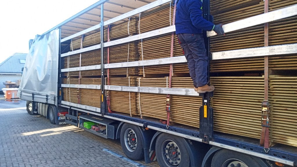 GEÏMPREGNEERDE RABATDELEN, Ophalen, Nieuw, 250 cm of meer, Planken