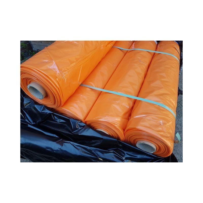 opheffingsuitverkoop pe folie oranje dik bouw folie, Ophalen of Verzenden, Zo goed als nieuw, 15 m² of meer, Folie