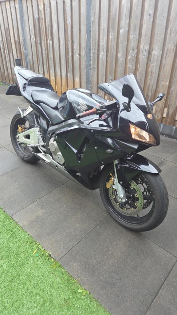 Honda CBR 600 RR zwart, Ophalen