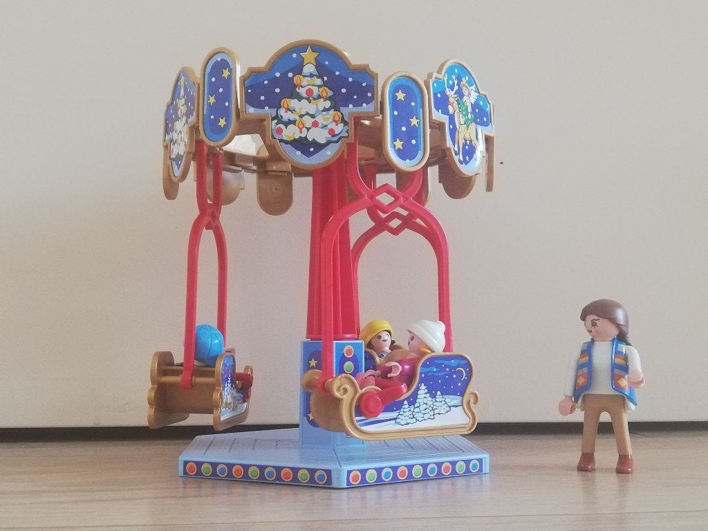 Playmobil 4888 - Kermis carousel, Ophalen, Zo goed als nieuw